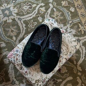 Birdies - green velvet